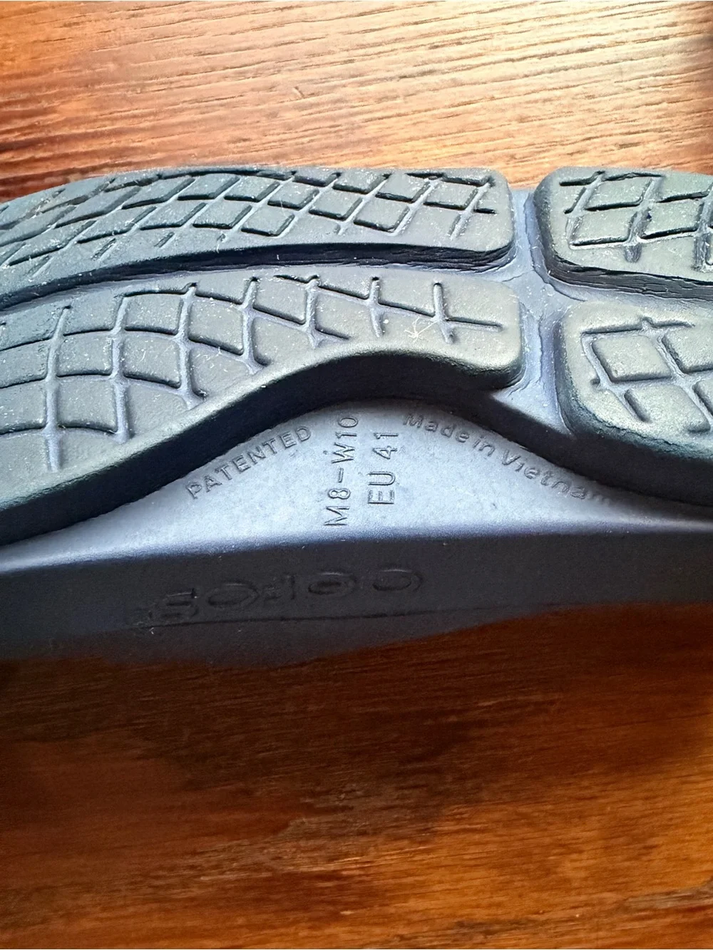 OOFOS Men's Recovery Slide Sandals in Navy Blue